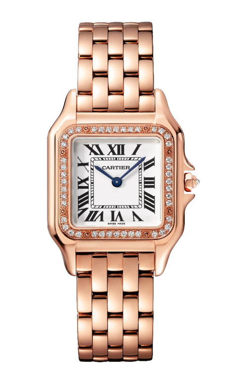 Accedi alla scheda di Cartier PANTH&Egrave;RE DE CARTIER  MODELLO MEDIO, ORO ROSA, DIAMANTI, QUARZO - WJPN0088