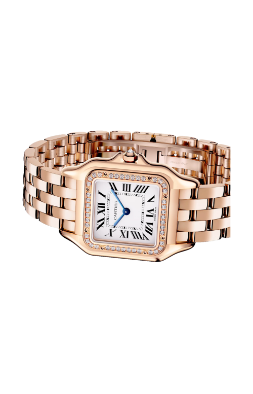 Accedi alla scheda di Cartier PANTH&Egrave;RE DE CARTIER  MODELLO MEDIO, ORO ROSA, DIAMANTI, QUARZO - WJPN0088