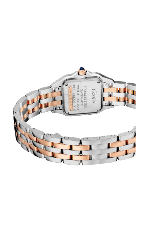 Accedi alla scheda di Cartier PANTH&Egrave;RE DE CARTIER MODELLO PICCOLO, ORO ROSA, ACCIAIO E DIAMANTI, QUARZO - W3PN0014