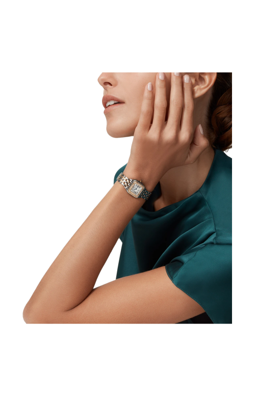 Accedi alla scheda di Cartier PANTH&Egrave;RE DE CARTIER MODELLO PICCOLO, ORO ROSA, ACCIAIO E DIAMANTI, QUARZO - W3PN0014