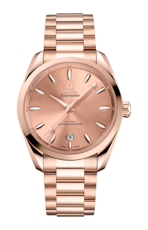 Accedi alla scheda di Omega SEAMASTER AQUA TERRA SHADES 38 MM, ORO SEDNA&trade; SU ORO SEDNA&trade; - 220.50.38.20.10.001