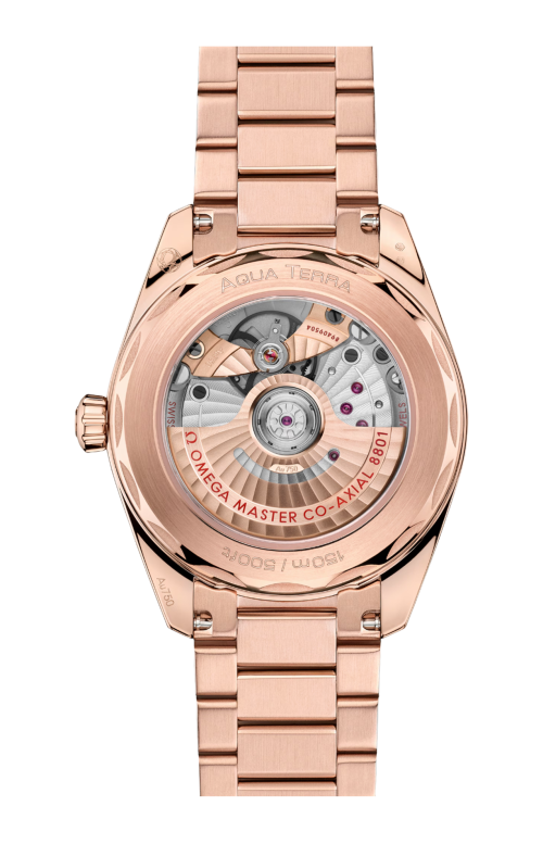 Accedi alla scheda di Omega SEAMASTER AQUA TERRA SHADES 38 MM, ORO SEDNA&trade; SU ORO SEDNA&trade; - 220.50.38.20.10.001