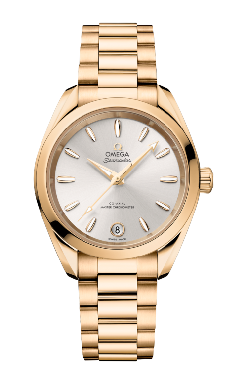 Accedi alla scheda di Omega SEAMASTER AQUA TERRA SHADES 38 MM, ORO MOONSHINE&trade; SU ORO MOONSHINE&trade; - 220.50.34.20.02.001
