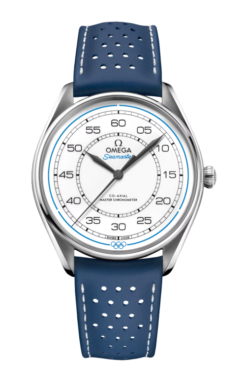Accedi alla scheda di Omega SEAMASTER OLYMPIC OFFICIAL TIMEKEEPER 39,5 MM, ACCIAIO SU PELLE - LIMITED EDITION - 522.32.40.20.04.001