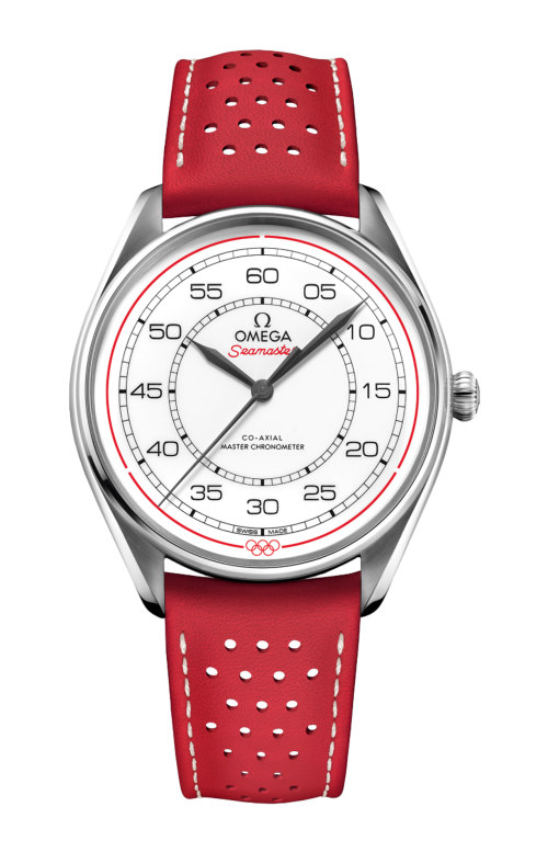 Accedi alla scheda di Omega SEAMASTER OLYMPIC OFFICIAL TIMEKEEPER 39,5 MM, ACCIAIO SU PELLE - LIMITED EDITION - 522.32.40.20.04.004