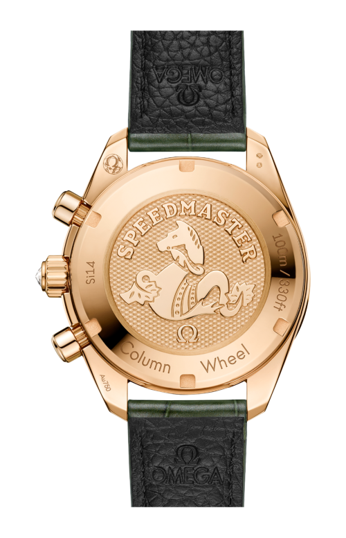 Accedi alla scheda di Omega SPEEDMASTER 38 MM, ORO MOONSHINE&trade; SU ALLIGATORE - 324.58.38.50.60.001