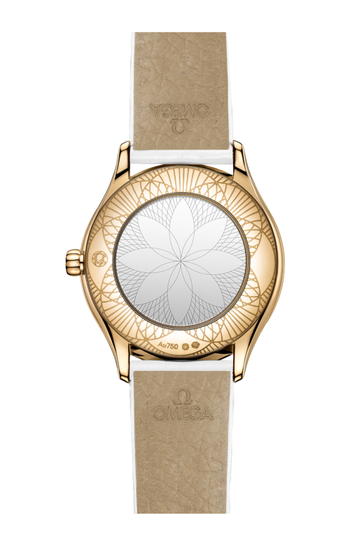 Accedi alla scheda di Omega DE VILLE MINI TR&Eacute;SOR 26 MM, ORO MOONSHINE&trade; SU ALLIGATORE - 428.58.26.60.04.001