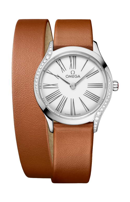 Accedi alla scheda di Omega DE VILLE MINI TR&Eacute;SOR 26 MM, ACCIAIO SU PELLE - 428.17.26.60.04.005