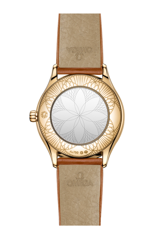 Accedi alla scheda di Omega DE VILLE MINI TR&Eacute;SOR 26 MM, ORO MOONSHINE&trade; SU PELLE - 428.57.26.60.04.005