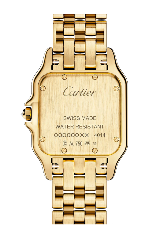 Accedi alla scheda di Cartier PANTH&Egrave;RE DE CARTIER MODELLO MEDIO, ORO GIALLO E DIAMANTI, QUARZO - WJPN0085