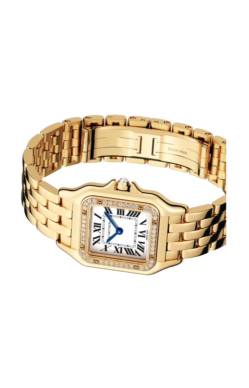 Accedi alla scheda di Cartier PANTH&Egrave;RE DE CARTIER MODELLO MEDIO, ORO GIALLO E DIAMANTI, QUARZO - WJPN0085