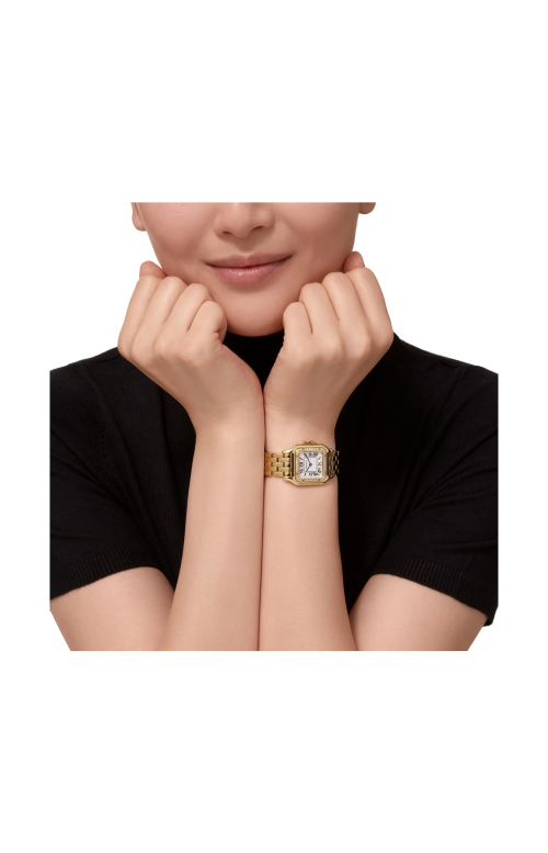 Accedi alla scheda di Cartier PANTH&Egrave;RE DE CARTIER MODELLO MEDIO, ORO GIALLO E DIAMANTI, QUARZO - WJPN0085