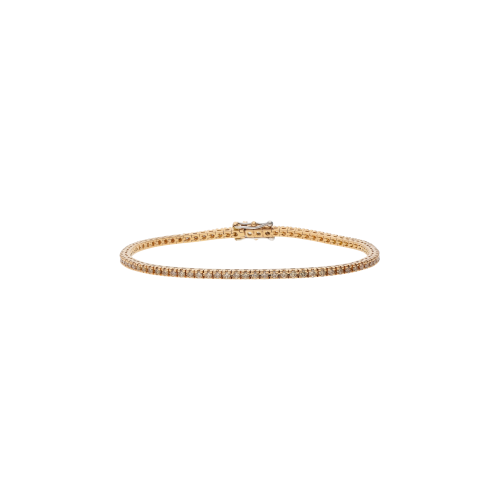 Accedi alla scheda di Bartorelli Italian Jewels BRACCIALE TENNIS IN ORO ROSA E DIAMANTI BROWN - 329-PRE-C