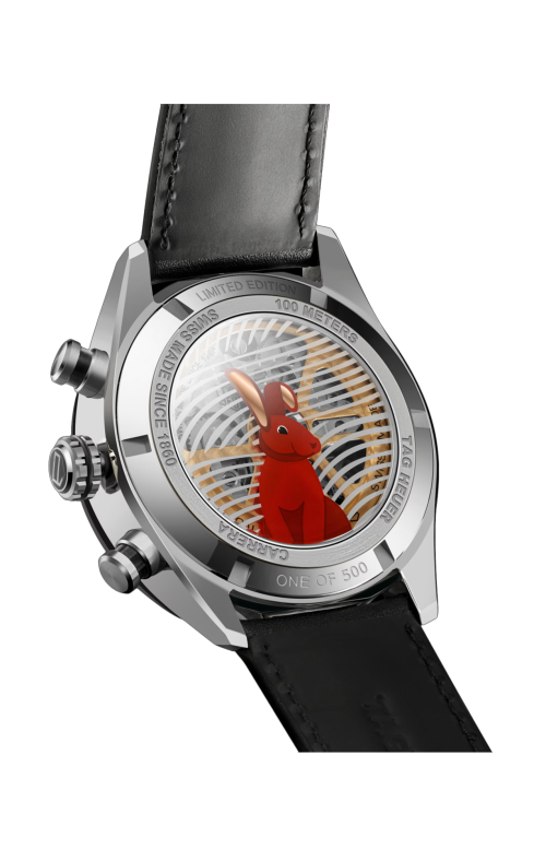Accedi alla scheda di Tag Heuer TAG HEUER CARRERA CHRONOGRAPH YEAR OF THE RABBIT - LIMITED EDITION - CBN2A1L.FC6521