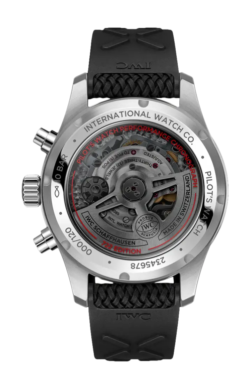 Accedi alla scheda di Iwc Schaffhausen PILOT'S WATCH PERFORMANCE CHRONOGRAPH 41 722 EDITION - IW388308