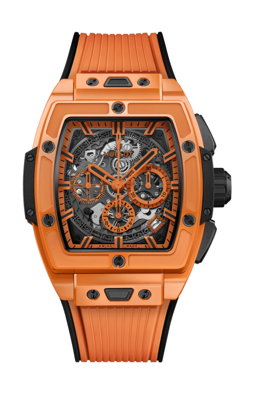 Accedi alla scheda di Hublot SPIRIT OF BIG BANG ORANGE CERAMIC 42 MM - LIMITED EDITION - 642.CU.0110.RX