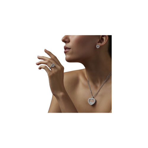 Accedi alla scheda di Chopard CHOPARD - ANELLO HAPPY DIAMONDS ICONS JOAILLERIE IN ORO BIANCO ETICO, DIAMANTI - 82A616