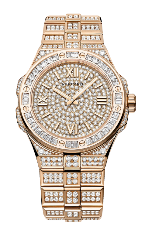 Accedi alla scheda di Chopard ALPINE EAGLE 41 MM, AUTOMATICO, ORO ROSA ETICO, DIAMANTI - 295363