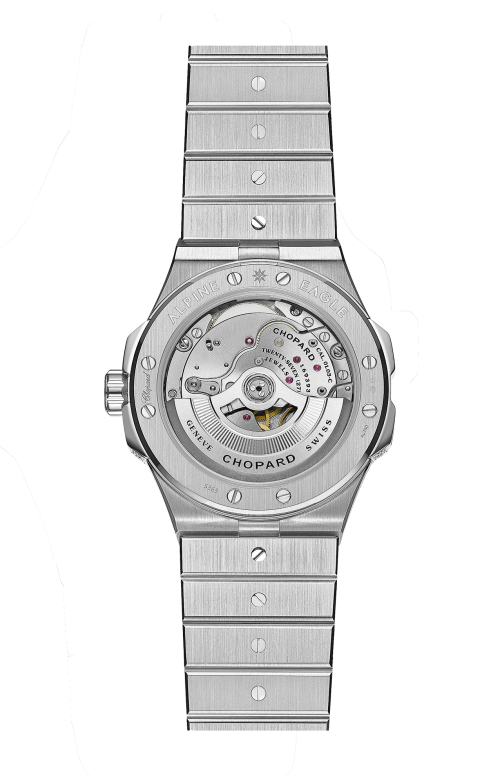 Accedi alla scheda di Chopard ALPINE EAGLE 41 MM, AUTOMATICO, ORO BIANCO ETICO, DIAMANTI, ZAFFIRI - 295363