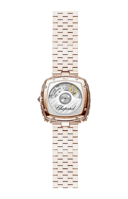 Accedi alla scheda di Chopard L'HEURE DU DIAMANT 30 MM, AUTOMATICO, ORO ROSA ETICO, DIAMANTI - 10A386