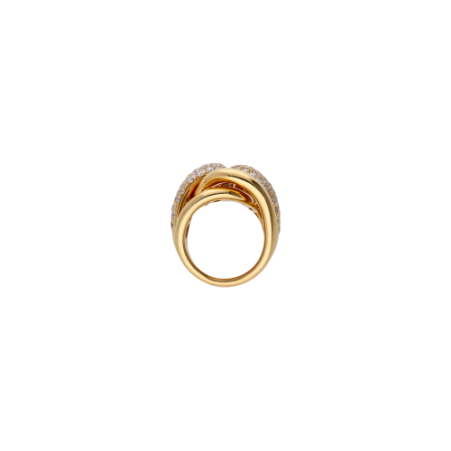 Accedi al prodotto correlato Bartorelli Italian Jewels ANELLO INTRECCIATO IN ORO ROSA CON PAV&Eacute; DI DIAMANTI - 000-5986NS