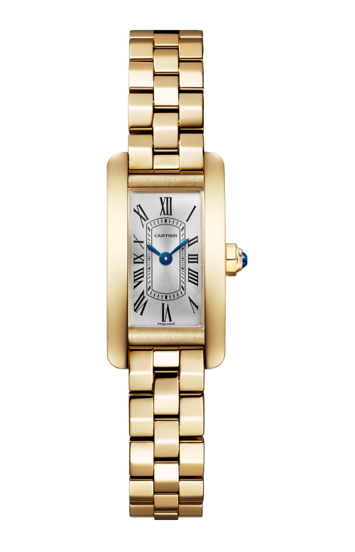 Accedi alla scheda di Cartier TANK AM&Eacute;RICAINE MODELLO MINI, ORO GIALLO, QUARZO - WGTA0405