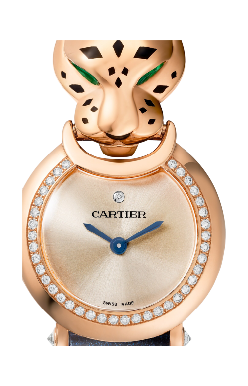 Accedi al prodotto correlato Cartier PANTH&Egrave;RE DE CARTIER MODELLO MINI, ORO ROSA E DIAMANTI, QUARZO - HPI01724