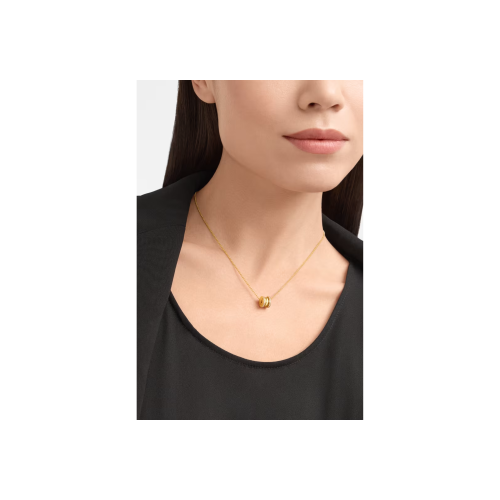 Accedi alla scheda di Bulgari COLLANA B.ZERO1 MINI IN ORO GIALLO E DEMI-PAV&Eacute; DI DIAMANTI - CL860784