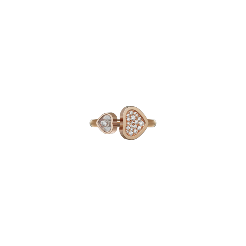 Accedi alla scheda di Chopard CHOPARD  - ANELLO HAPPY HEARTS IN ORO ROSA ETICO, DIAMANTI - 829482