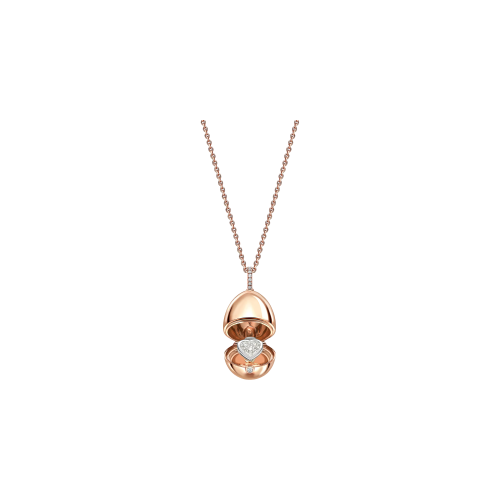 Accedi alla scheda di Faberg&eacute; OVETTO FABERG&Eacute; HERITAGE IN ORO ROSA CON SORPRESA DIAMANTE A FORMA DI CUORE CERTIFICATO GIA - 1258FP2817