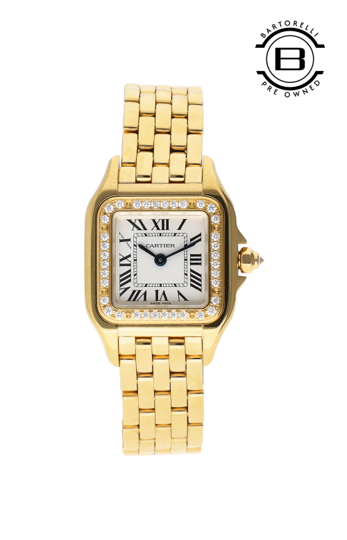 Accedi alla scheda di Cartier PANTH&Egrave;RE DE CARTIER MODELLO PICCOLO, ORO GIALLO, DIAMANTI, QUARZO - U-WJPN0086