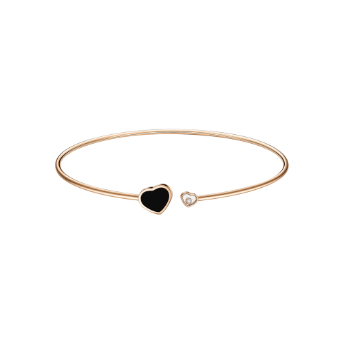 Accedi alla scheda di Chopard CHOPARD - COLLANA GIROCOLLO HAPPY HEARTS, ORO ROSA ETICO, DIAMANTE, ONICE - 819482-5202