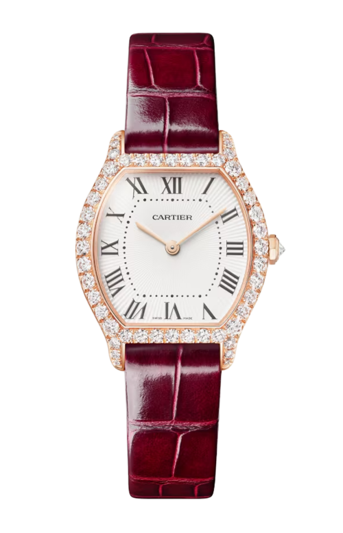 Accedi alla scheda di Cartier TORTUE MODELLO PICCOLO, ORO ROSA, DIAMANTI, QUARZO - WJTO0012