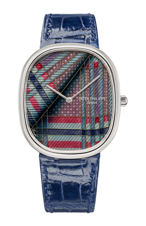 Accedi alla scheda di Patek Philippe RARE HANDCRAFTS TARTAN BLU, AUTOMATICO - LIMITED EDITION - 5738/50G-045