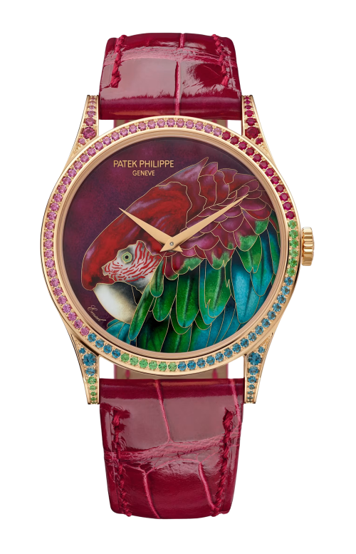 Accedi alla scheda di Patek Philippe RARE HANDCRAFTS ARA DALLE ALI VERDI, AUTOMATICO - LIMITED EDITION - 5077/211R-001