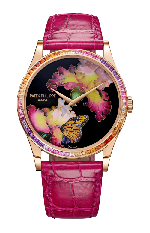 Accedi alla scheda di Patek Philippe RARE HANDCRAFTS FARFALLA ROSA, AUTOMATICO - LIMITED EDITION - 5077/356R-001