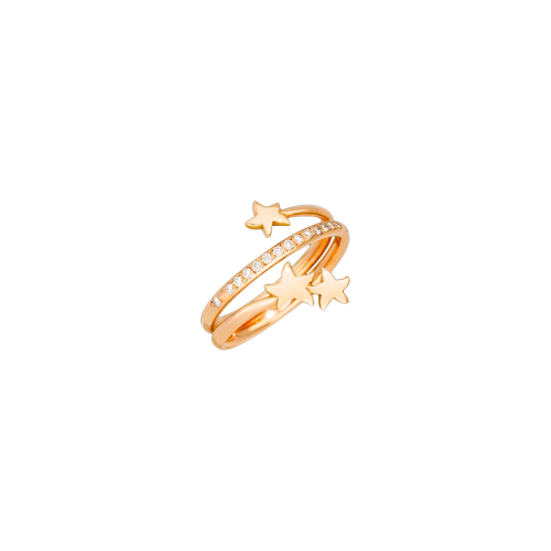 Accedi alla scheda di Dodo DODO STELLINE - ANELLO STELLINA PREZIOSO IN ORO ROSA E DIAMANTI BIANCHI - DAC1007STAR3DB09R - DAC1007STAR3DB09R