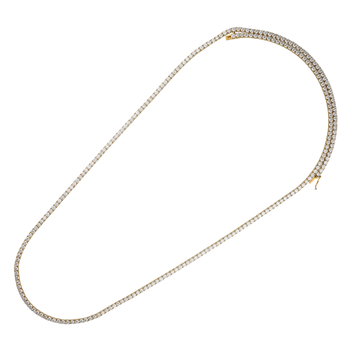 Accedi alla scheda di Bartorelli Italian Jewels COLLANA TENNIS IN ORO ROSA 18 CARATI E DIAMANTI BIANCHI TAGLIO BRILLANTE - LUNGHEZZA 80 CM. - DN8450DP