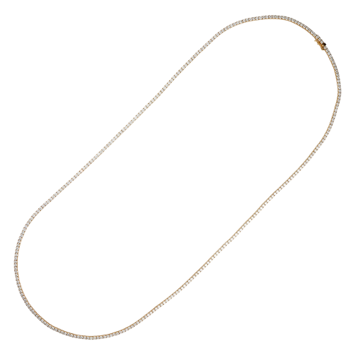Accedi alla scheda di Bartorelli Italian Jewels Collana tennis in oro rosa e diamanti bianchi - Lunghezza 80 cm. - DN8455DP
