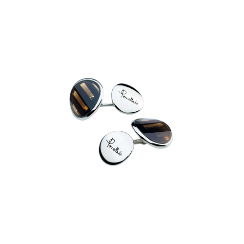 Accedi alla scheda di Pomellato GEMELLI POMELLATO IN ARGENTO RODIATO CON QUARZO FUME' - G.A921/AG9/QF - G.A921/AG9/QF