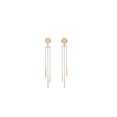 Accedi al prodotto correlato Bartorelli Italian Jewels ORECCHINI PENDENTI IN ORO ROSA E DIAMANTI - ORVA11022BWXX