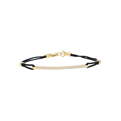 Accedi alla scheda di Bartorelli Italian Jewels BRACCIALE DEMI-TENNIS IN CORDA E ORO ROSA CON DIAMANTI - VB21895DP