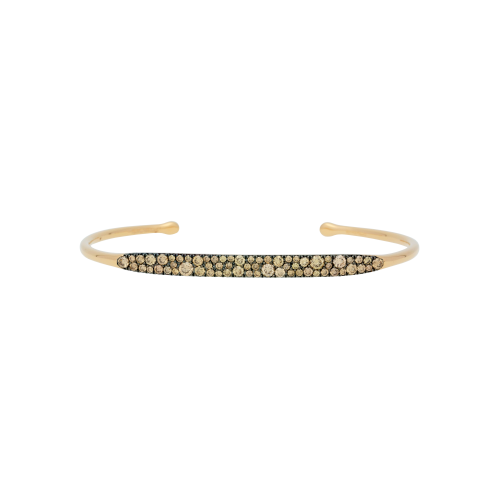 Accedi alla scheda di Bartorelli Italian Jewels BRACCIALE RIGIDO IN ORO ROSA E DIAMANTI BROWN - VB24932DBP