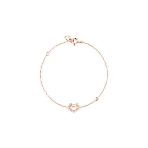 Accedi al prodotto correlato Qeelin BRACCIALE PETITE YU YI IN ORO ROSA E DIAMANTI - YY-BR0005B-RGD - YYBPT5BRGDI