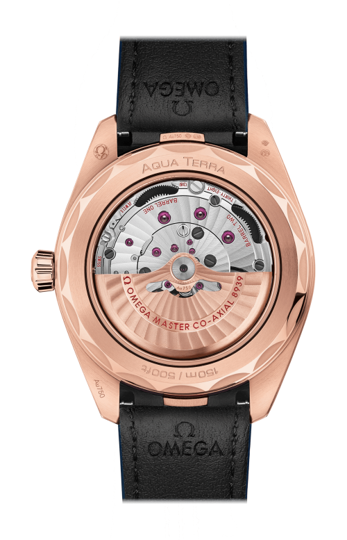 Accedi alla scheda di Omega SEAMASTER AQUA TERRA 150M 43 MM, ORO SEDNA&trade; SU PELLE - 220.53.43.22.02.001