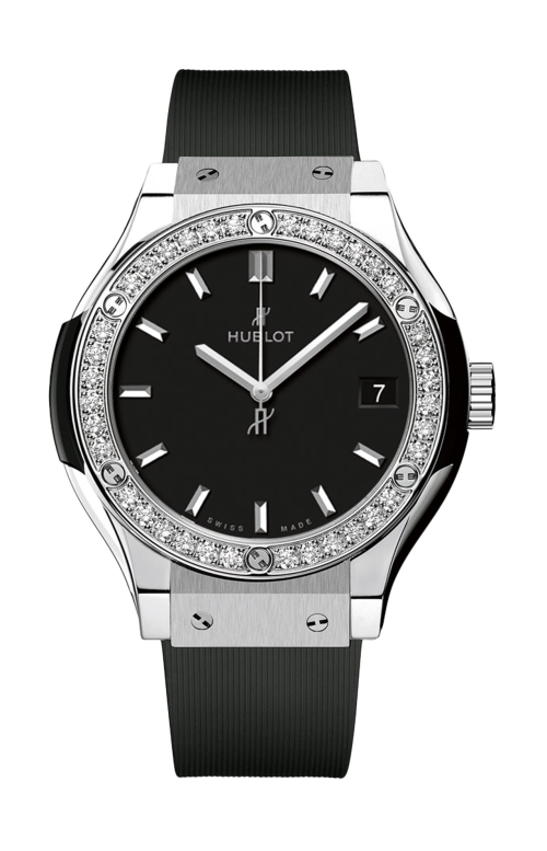 Accedi alla scheda di Hublot CLASSIC FUSION TITANIUM DIAMONDS 33 MM - 581.NX.1470.RX.1104