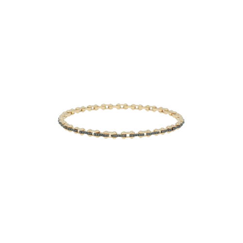 Accedi alla scheda di Bartorelli Italian Jewels BRACCIALE IN ORO ROSA CON DIAMANTI NERI E UN DIAMANTE BIANCO - VB09730DKD19P
