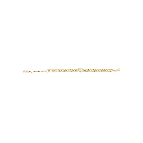 Accedi alla scheda di Bartorelli Italian Jewels BRACCIALE IN MAGLIA MORBIDA ORO ROSA CON PAV&Eacute; DI DIAMANTI - 73819190