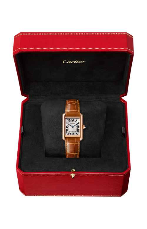 Accedi alla scheda di Cartier TANK LOUIS CARTIER, MODELLO PICCOLO, ORO ROSA, MANUALE - WGTA0010