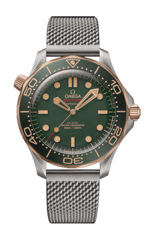 Accedi al prodotto correlato Omega SEAMASTER DIVER 300M 42 MM, TITANIO‑BRONZE GOLD SU TITANIO - 210.90.42.20.10.001